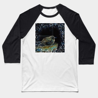 Starling Abstract by Debra Martz Baseball T-Shirt